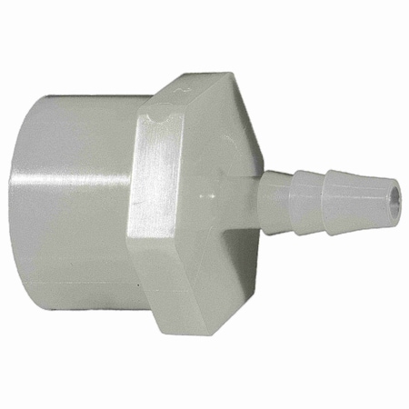 Midwest Fastener 1/4" x 1/4FIP Nylon Plastic Female Hose Barbs 2PK 33706